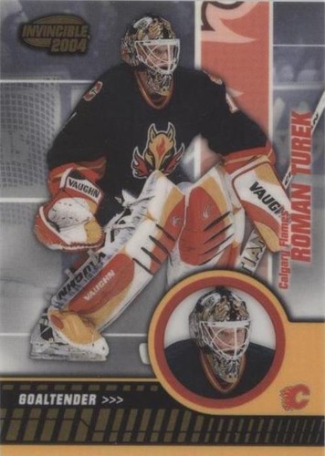 2003-04 Pacific Invincible - Roman Turek #14