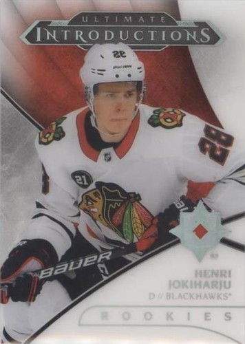 2018-19 Upper Deck Ultimate Collection - Henri Jokiharju #UI-5