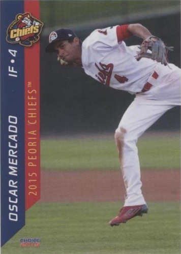 2015 Choice Peoria Chiefs - Oscar Mercado #15