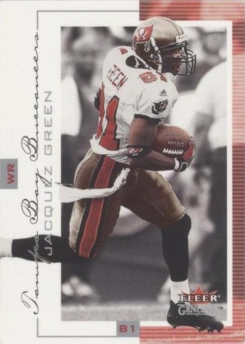 2001 Fleer Genuine Jacquez Green #123