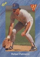 1991 Classic Update Blue Travel Edition - Rafael Palmeiro #T85