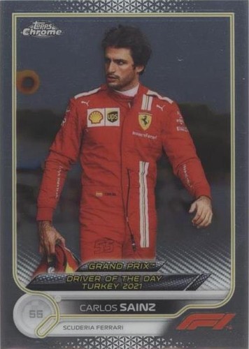 2022 Topps Chrome Formula 1 - Carlos Sainz #187