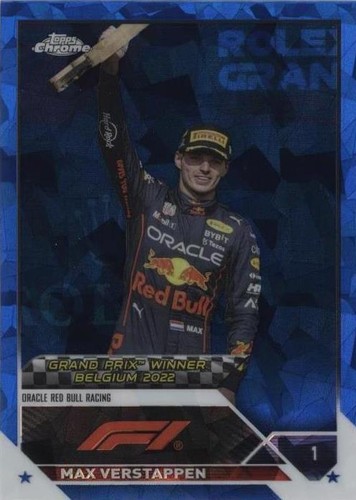 2023 Topps Chrome Sapphire Edition Formula 1 - Max Verstappen #157