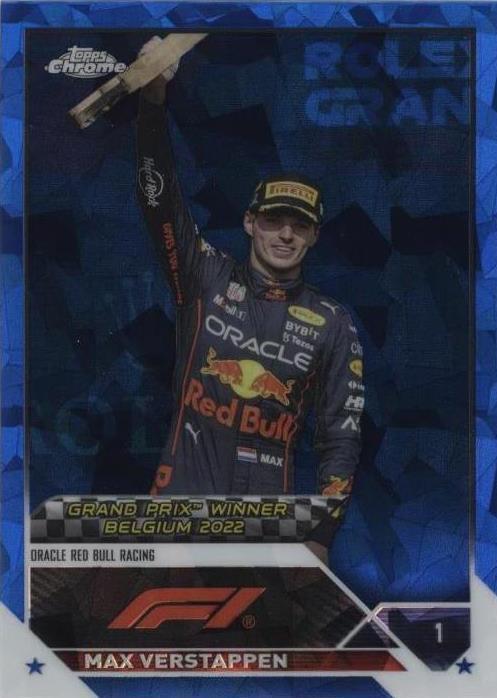 2023 Topps Chrome Sapphire Edition Formula 1 - Max Verstappen #157