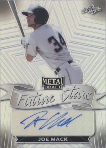 2021 Leaf Metal Draft - Joe Mack #FS-JM1