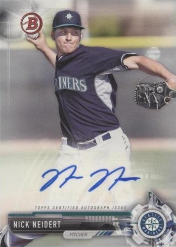 2017 Bowman - Nick Neidert #PA-NN
