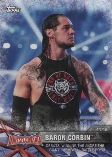 2017 Topps WWE Road to Wrestlemania - Baron Corbin #64
