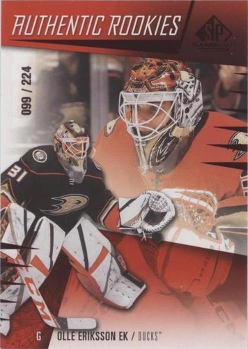 2023-24 Upper Deck SP Game Used - Olle Eriksson Ek #251
