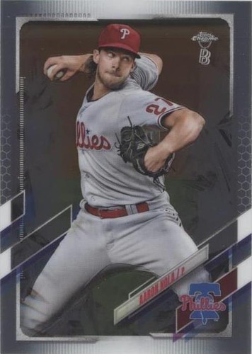 2021 Topps Chrome Ben Baller Edition - Aaron Nola #46