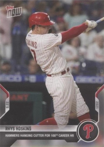 2021 Topps Now - Rhys Hoskins #258