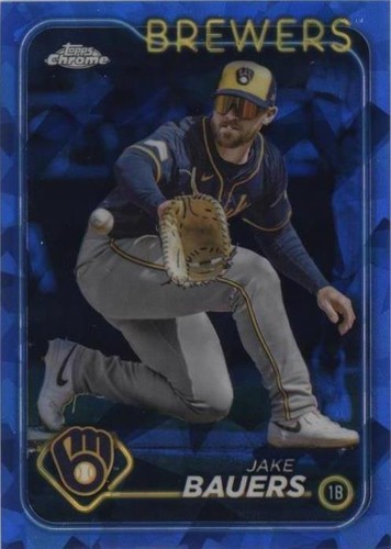 2024 Topps Chrome Update Series Sapphire Edition - Jake Bauers #USCS206