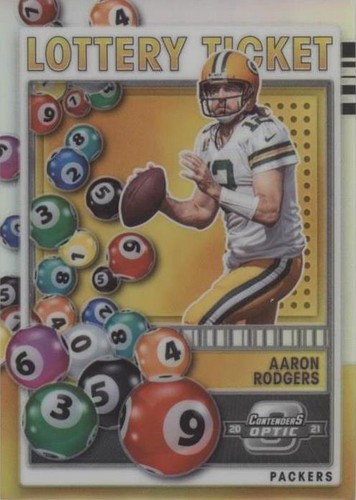 2021 Panini Contenders Optic Aaron Rodgers #LT-ARO