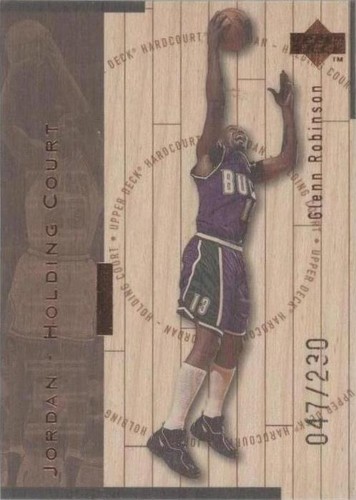 1998-99 Upper Deck Hardcourt - Glenn Robinson/Michael Jordan #J15