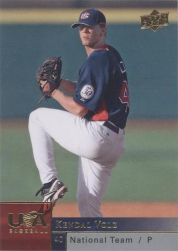 2009 Upper Deck - Kendal Volz #USAB-KV