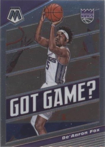 2019-20 Panini Mosaic - De'Aaron Fox #24