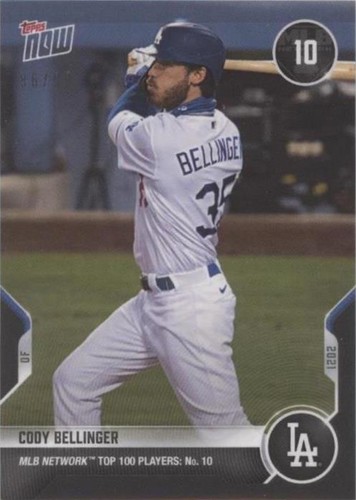 2021 Topps Now MLB Network Top 100 Players - Cody Bellinger #T-10