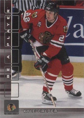2001-02 In the Game Be A Player Memorabilia - Kyle Calder #236