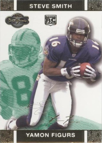 2007 Topps Co-Signers Steve Smith Yamon Figurs #81