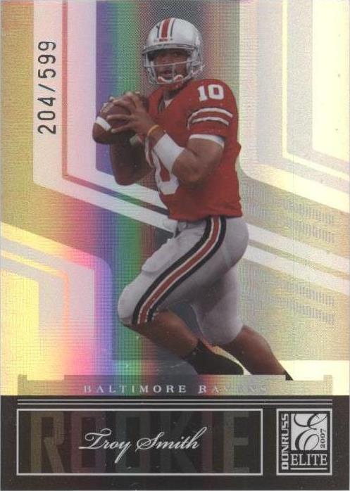 2007 Donruss Elite Troy Smith #195
