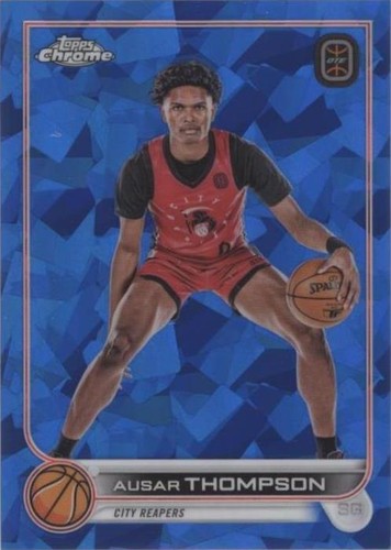 2022-23 Topps Chrome OTE Overtime Elite Sapphire Edition - Ausar Thompson #100