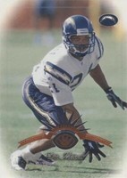 1997 Leaf Eric Metcalf #27
