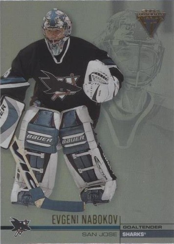 2001-02 Pacific Private Stock Titanium - Evgeni Nabokov #122