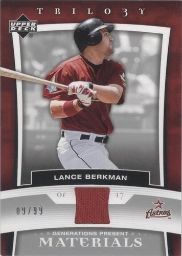 2005 Upper Deck Trilogy - Lance Berkman #PR-LB