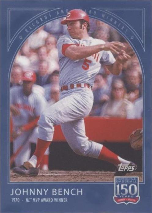 2019 Topps 150 Years of Baseball - Johnny Bench #82