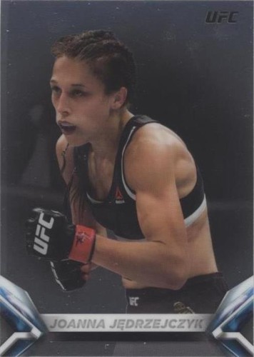 2018 Topps Chrome UFC - Joanna Jedrzejczyk #UFCK-JJ