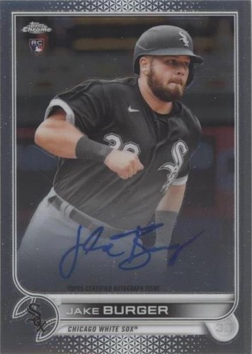 2022 Topps Chrome - Jake Burger #RA-JB