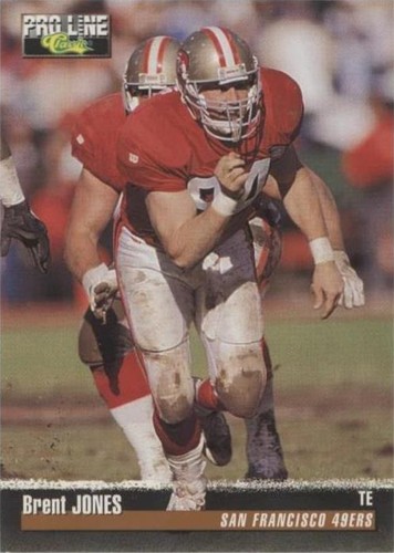1995 Classic Pro Line Brent Jones #239