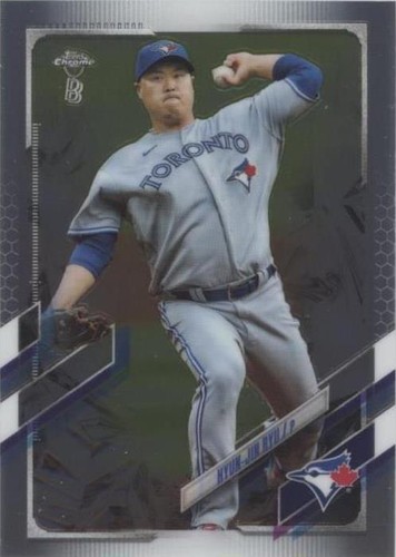 2021 Topps Chrome Ben Baller Edition - Hyun-jin Ryu #123