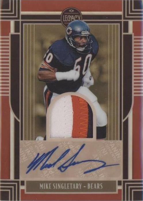 2022 Panini Legacy Mike Singletary #LPA-MS
