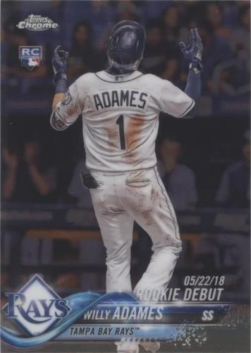 2018 Topps Chrome Update - Willy Adames #HMT100