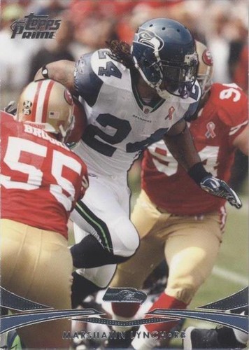 2012 Topps Prime Marshawn Lynch #68