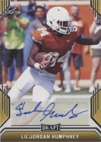 2019 Leaf Draft Lil'Jordan Humphrey #BA-LJH