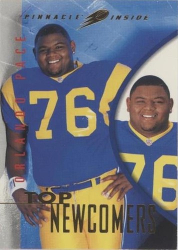 1997 Pinnacle Inside Orlando Pace #123
