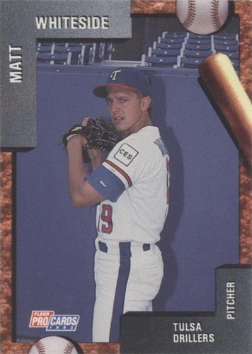 1992 Fleer ProCards Minor League - Matt Whiteside #2697