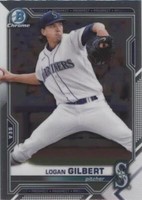 2021 Bowman Chrome - Logan Gilbert #BCP-152