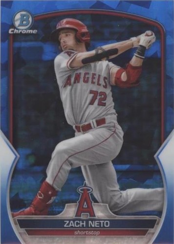 2023 Bowman Sapphire Edition - Zach Neto #BCP-64