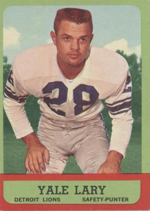 1963 Topps Yale Lary #33