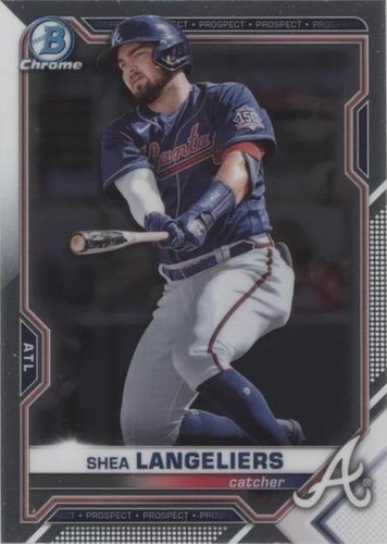 2021 Bowman Chrome - Shea Langeliers #BCP-157
