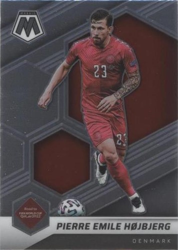 2021-22 Panini Mosaic FIFA Road to World Cup Pierre-Emile Hojbjerg #153