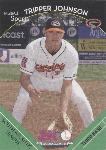 2002 MultiAd Sports South Atlantic League Top Prospects - Tripper Johnson #20