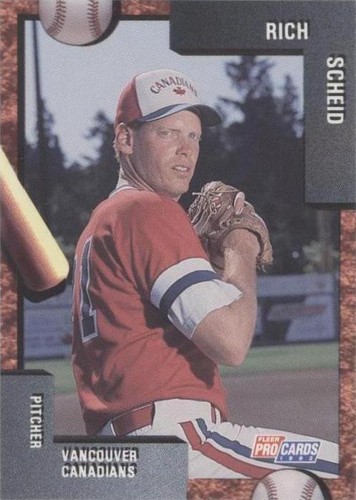 1992 Fleer ProCards Minor League - Rich Scheid #2721