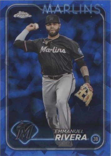 2024 Topps Chrome Update Series Sapphire Edition - Emmanuel Rivera #USCS70