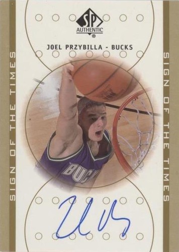 2000-01 SP Authentic - Joel Przybilla #JP