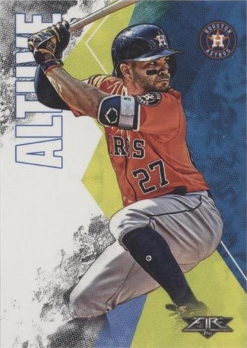 2019 Topps Fire - Jose Altuve #80