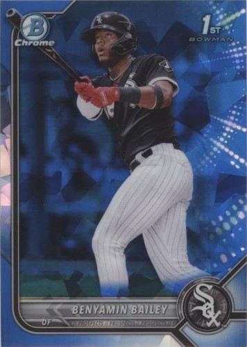 2022 Bowman Sapphire Edition - Benyamin Bailey #BCP-8