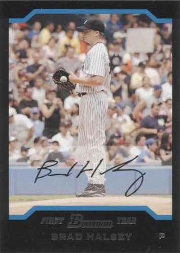2004 Bowman Draft Picks & Prospects - Brad Halsey #BDP29